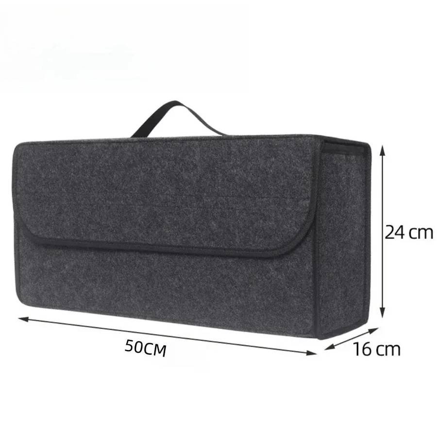 Car Trunk soft Organizer Felt Storage Box Accessories Large