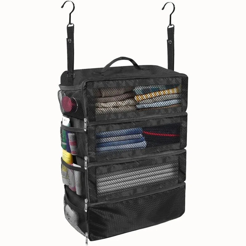 Hanging Suitcase Shelf Organiser